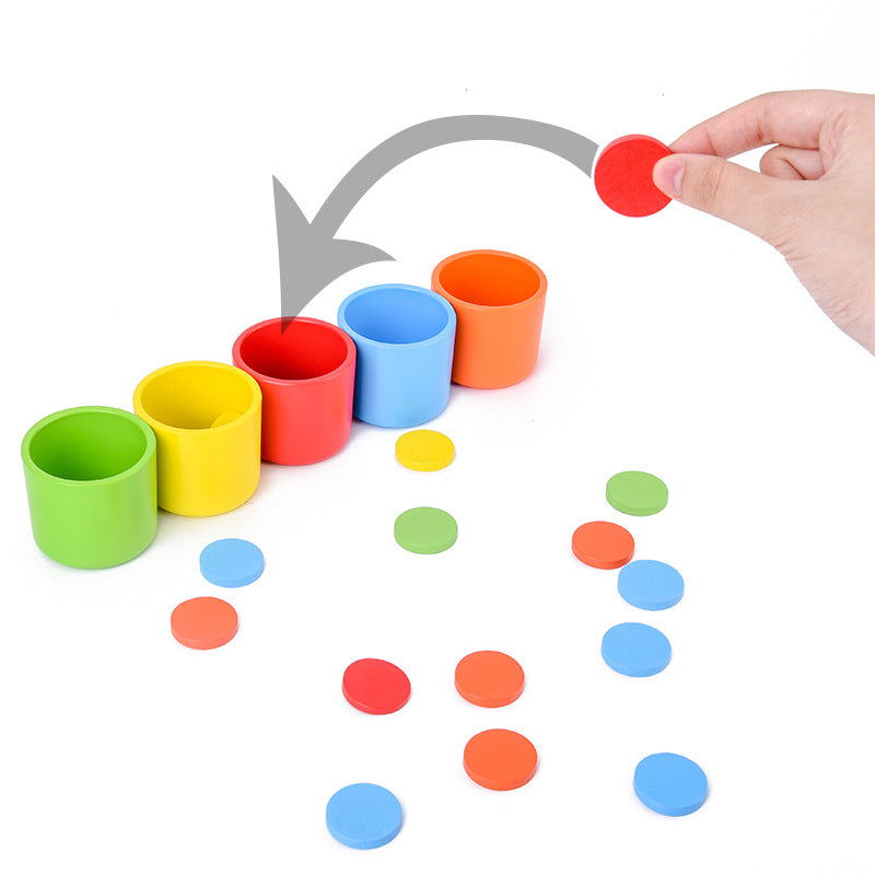 Baby Early Education Color Classification Cup Toy