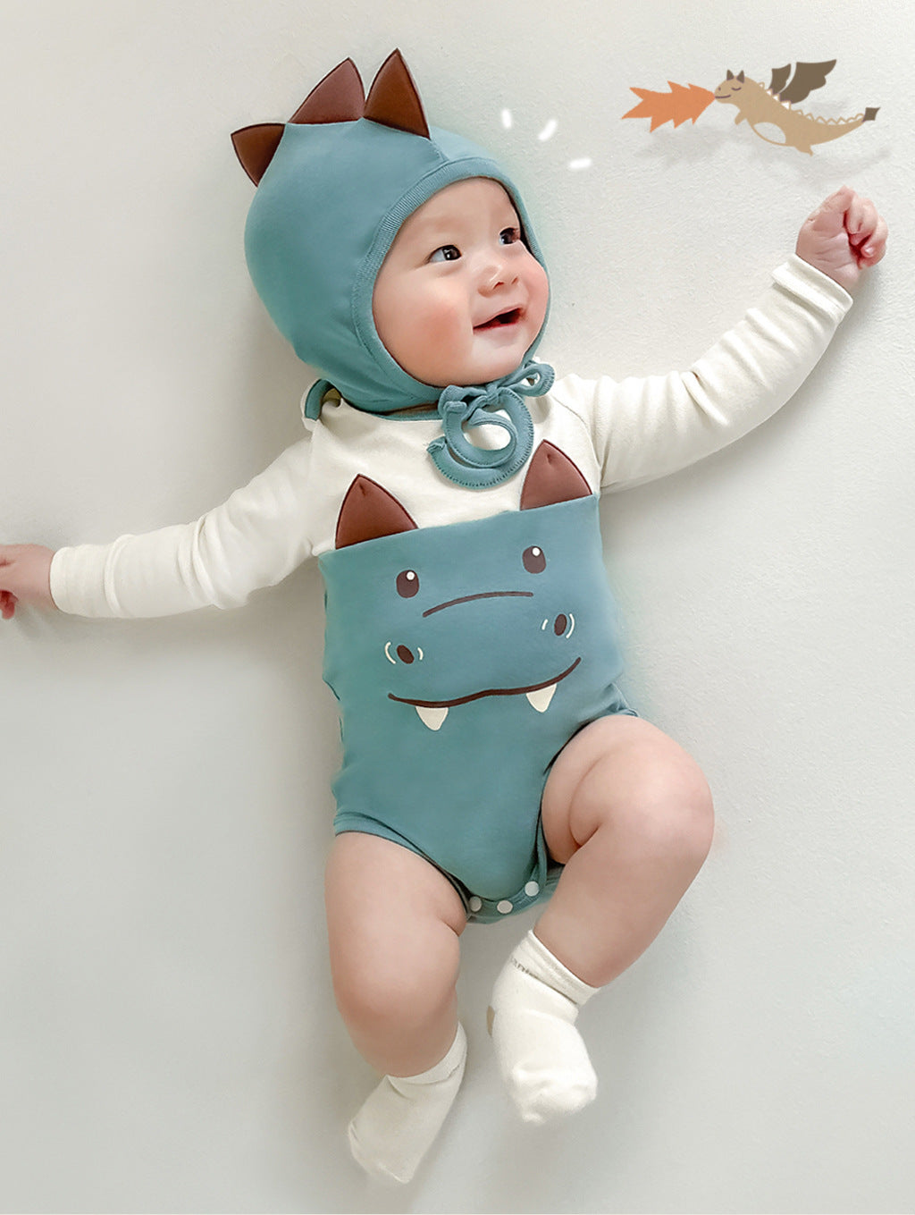 Baby Color Block Romper Suit
