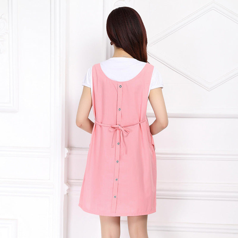 New Summer Maternity Dress Comfortable Pregnancy Skirt