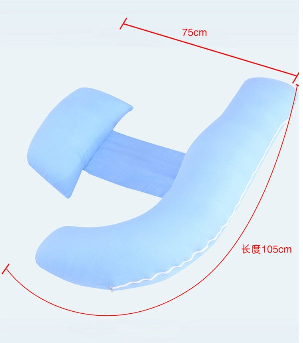 Multi-Functional U-Shaped Maternity Pillow Waist & Side Support