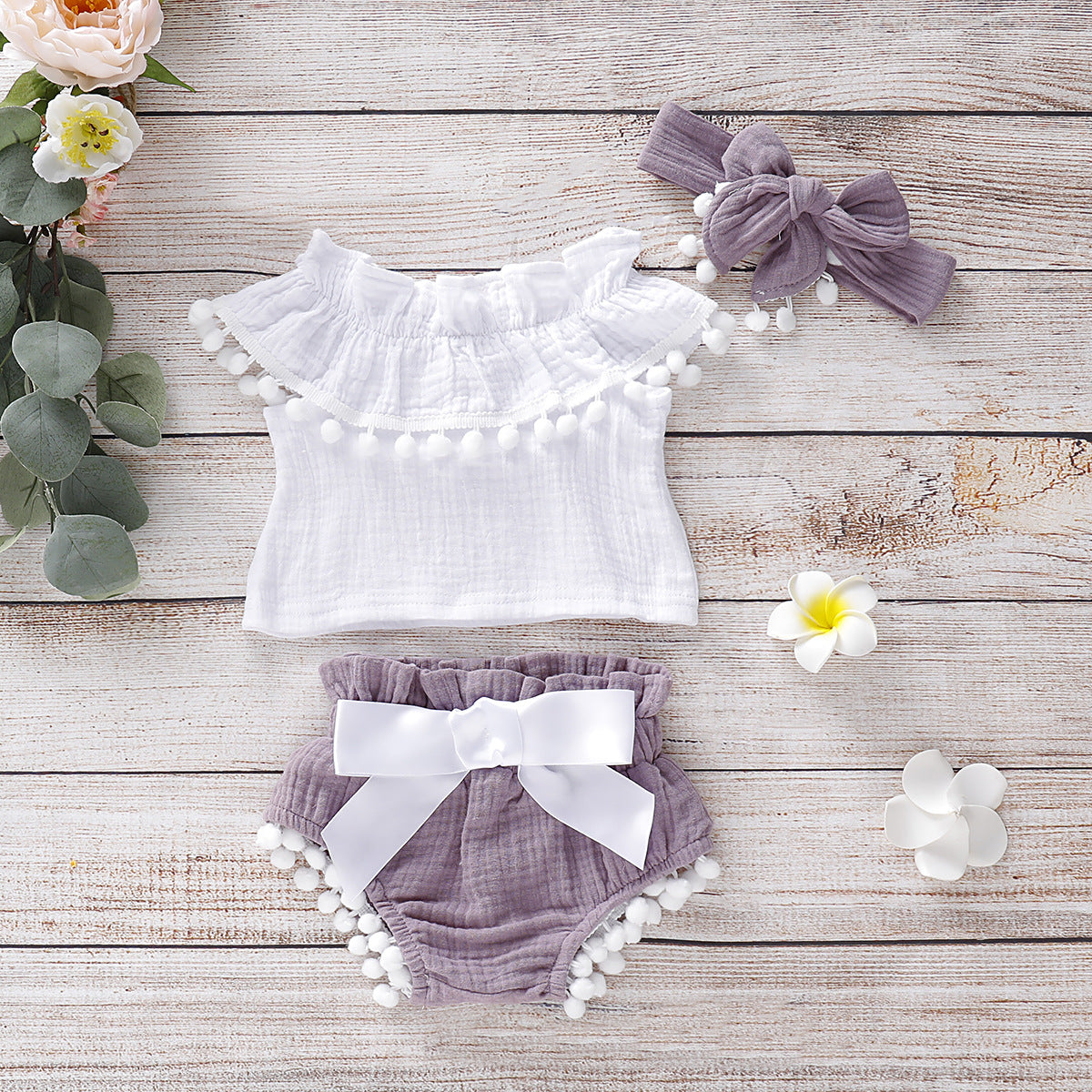 Baby Clothing Set With Pants