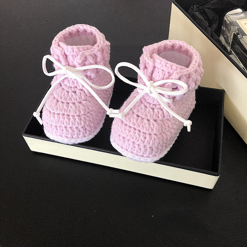 Handwoven Baby Shoes For Boys And Girls