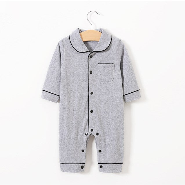 Baby Solid Color Onesie Pajamas