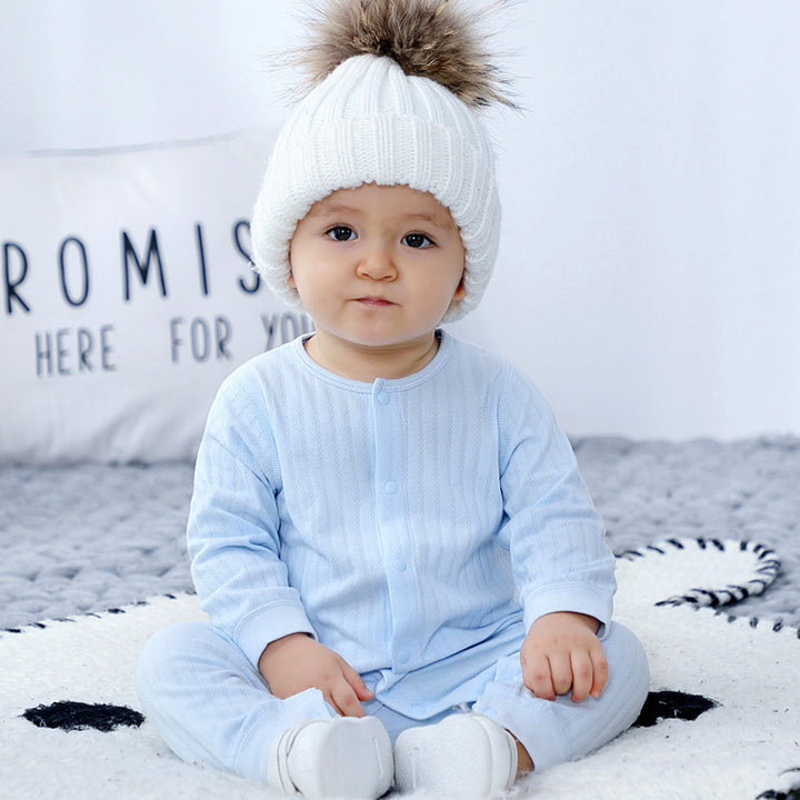 Baby Cotton Onesie Spring Autumn Pajamas