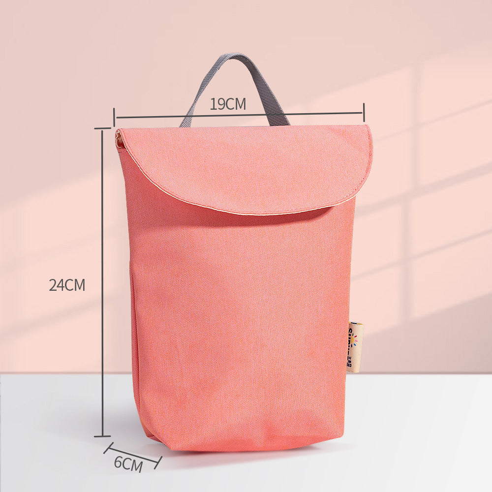 Waterproof Baby Diaper Storage Hanging Bag
