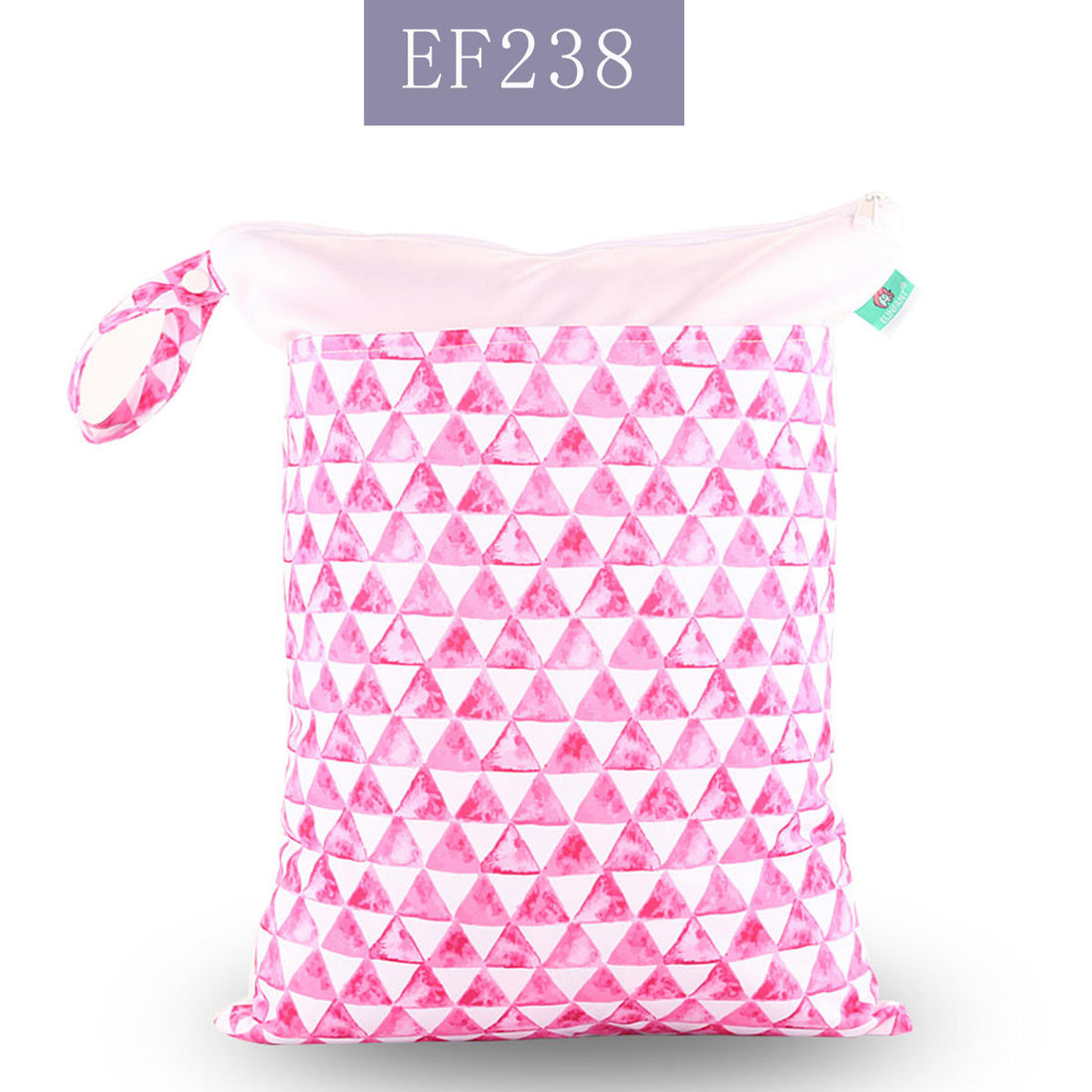 Double Zipper Cloth Baby Diaper Bag Storage Organizer