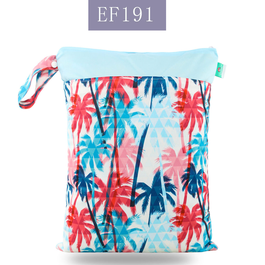 Double Zipper Cloth Baby Diaper Bag Storage Organizer