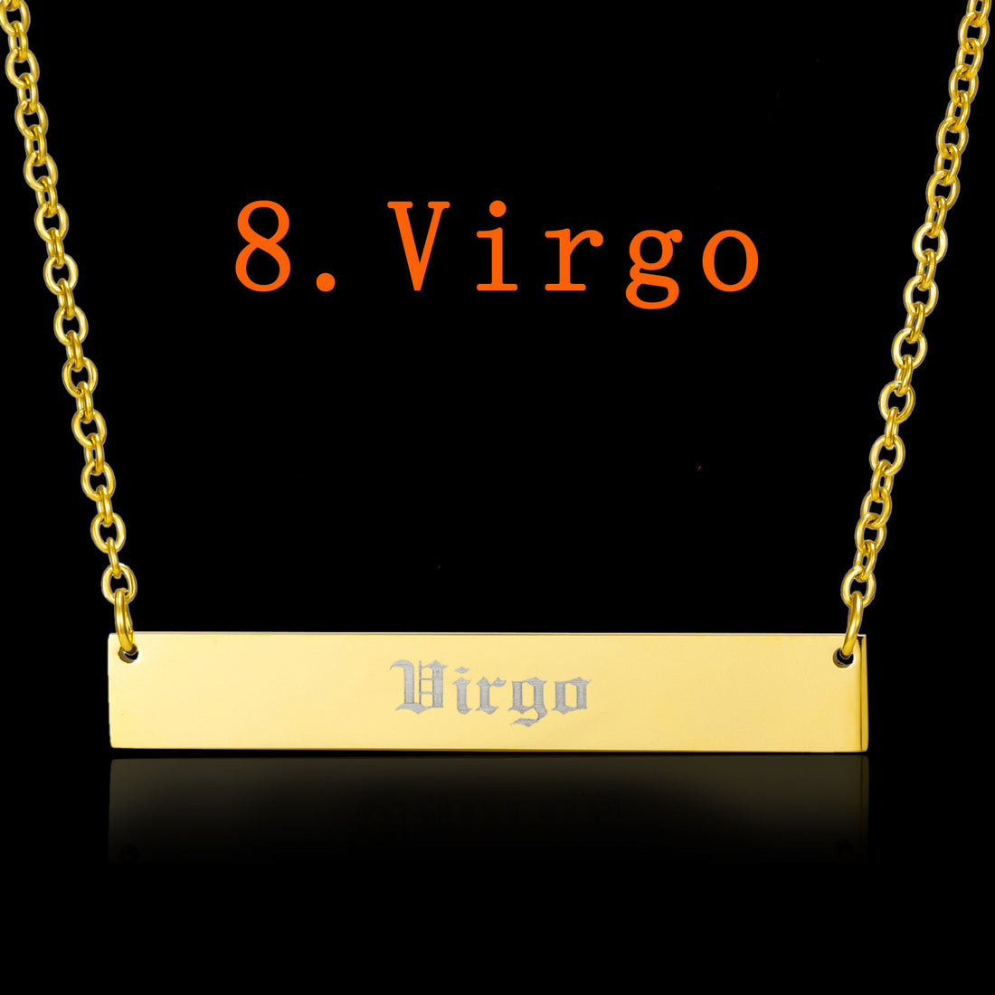 Engraved Constellation Necklace
