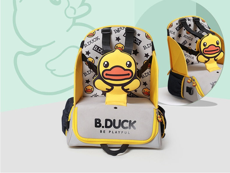 Multifunctional Baby Diaper Bag Portable Chair Backpack