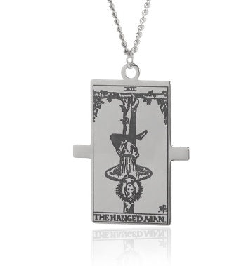 Retro Twelve Constellation Tarot Necklace
