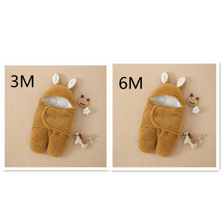 Thickened Cashmere Cartoon Baby Quilt