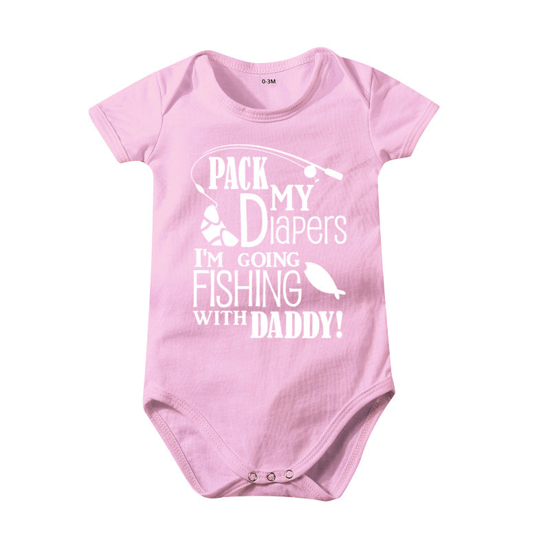 Baby Cotton Printed Bodysuit Romper