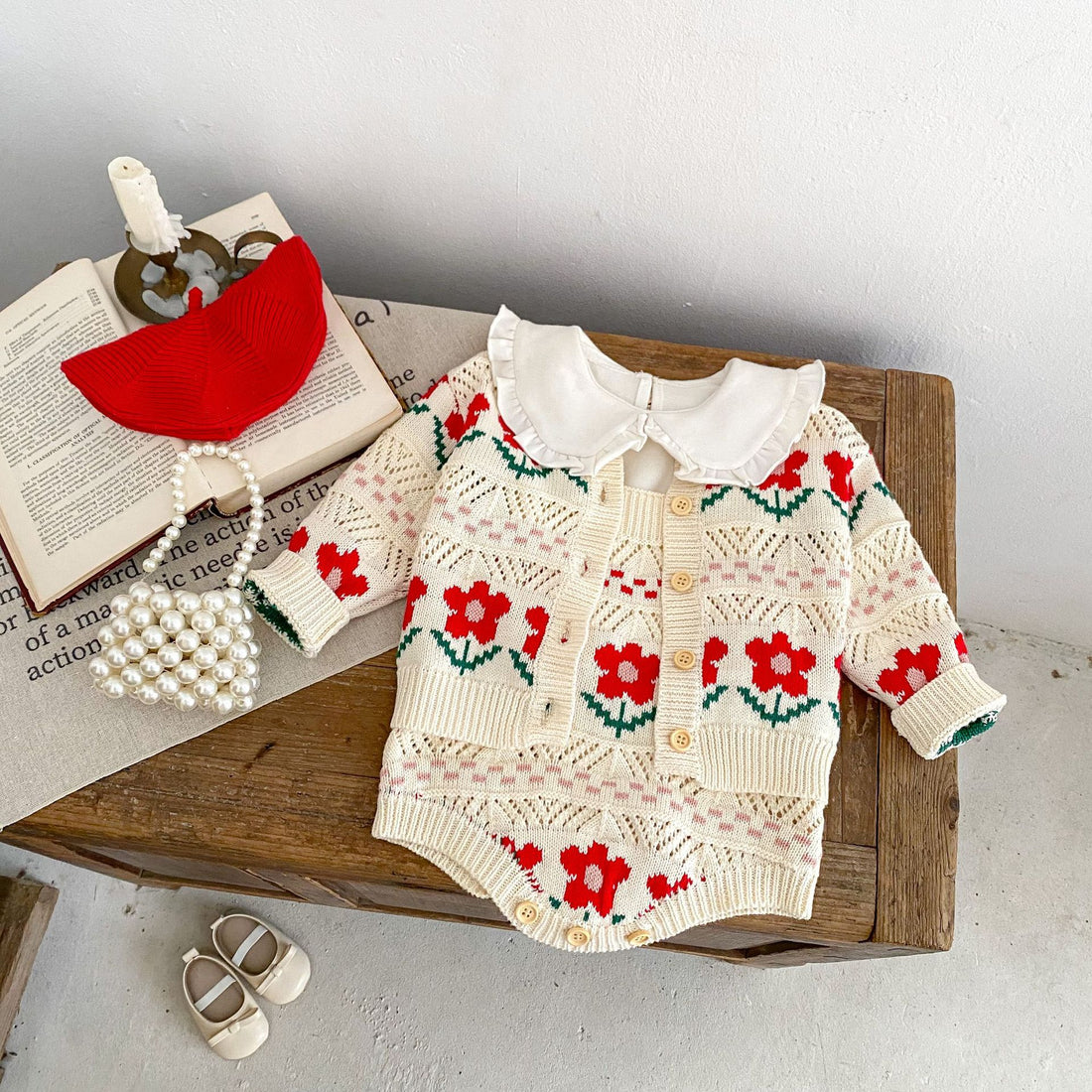 Autumn Baby Girl Sweater Cardigan