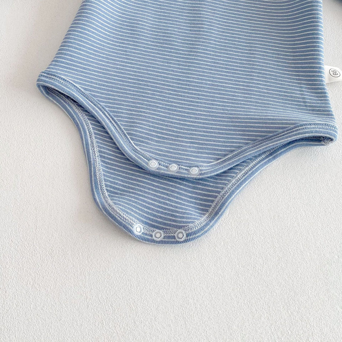Baby Striped Triangle Long Sleeve Romper