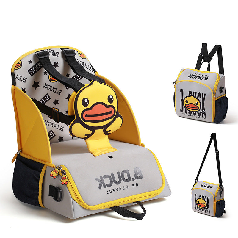 Multifunctional Baby Diaper Bag Portable Chair Backpack