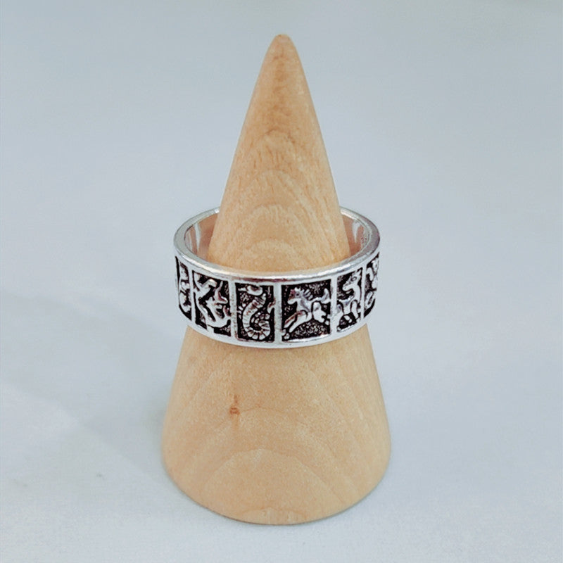 Creative Zodiac Ring