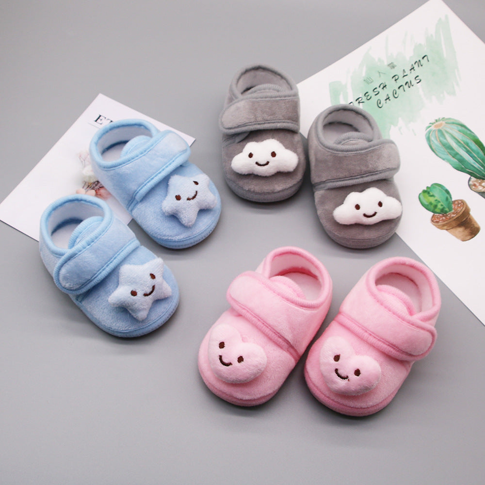 Baby Cowhide Soft Shoes