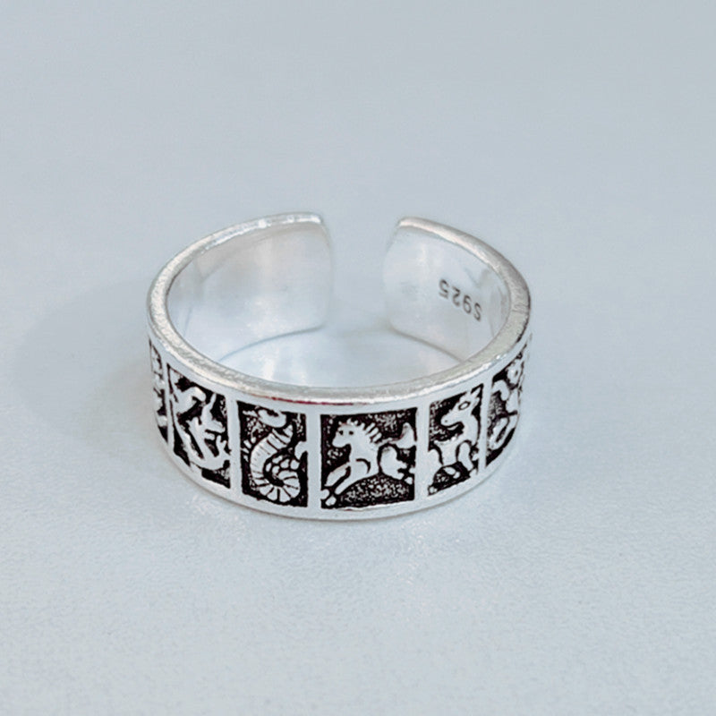 Creative Zodiac Ring