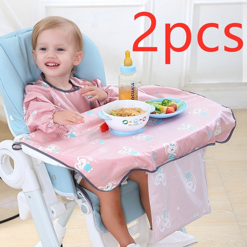 Baby Feeding Bib Cover Anti-Dirty Dining Gown