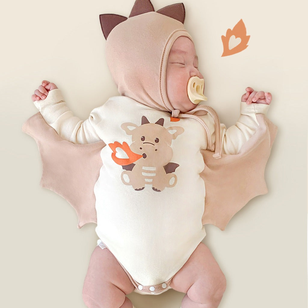 Baby Dragon Print Romper
