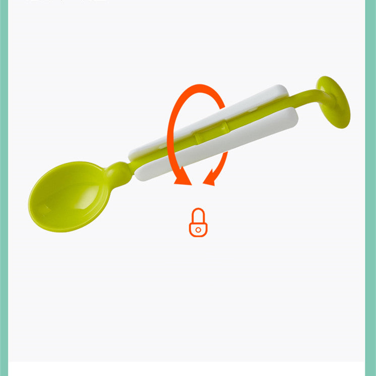 Newborn Baby Food Training Spoon Baby Tableware