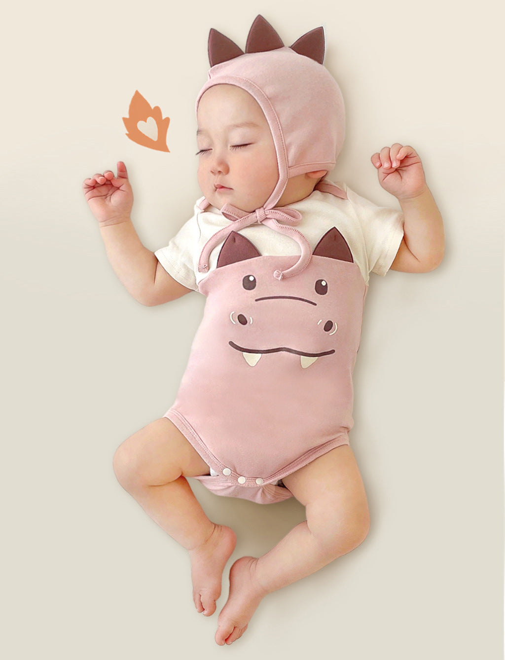 Baby Color Block Romper Suit