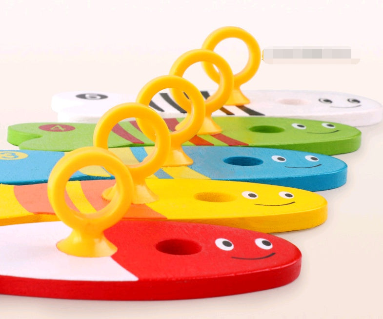 Children's Creative Wooden Fishing Toy for Early Education