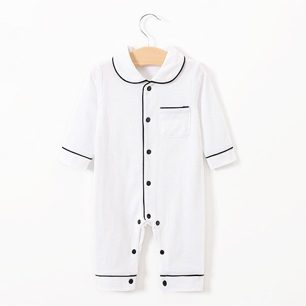 Baby Solid Color Onesie Pajamas