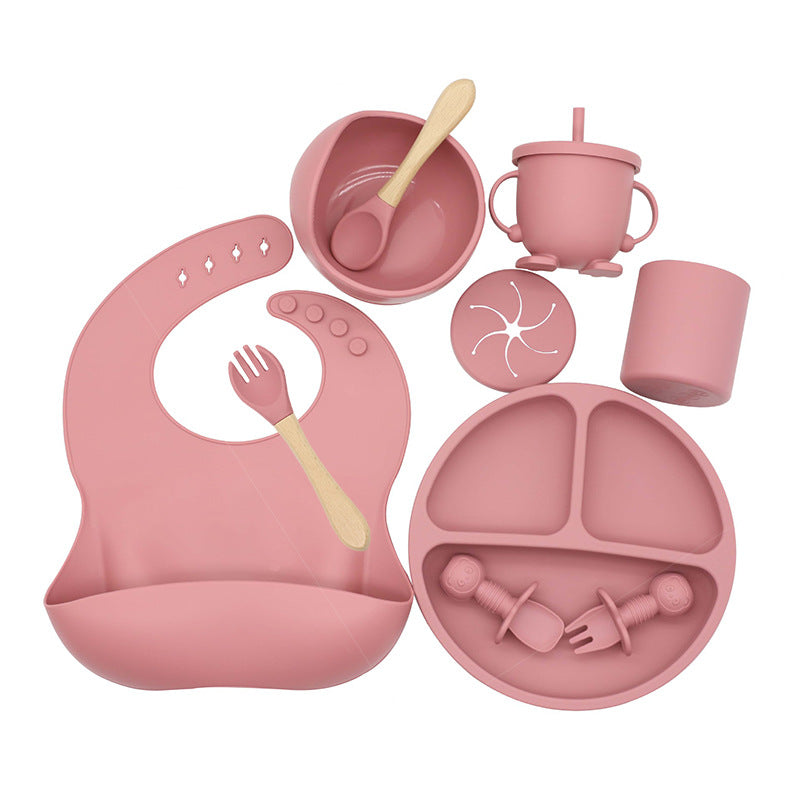 Baby Silicone Feeding Set For Complementary Food