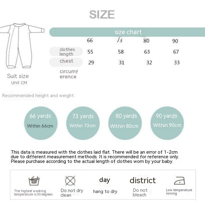 Baby One-Piece Western Style Romper Pajamas