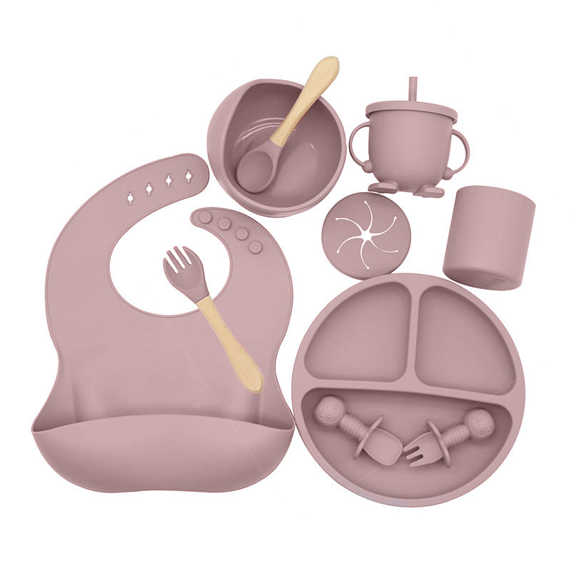 Baby Silicone Feeding Set For Complementary Food