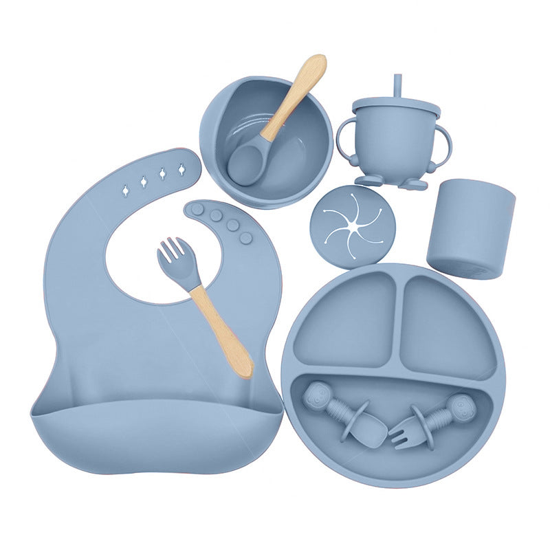 Baby Silicone Feeding Set For Complementary Food