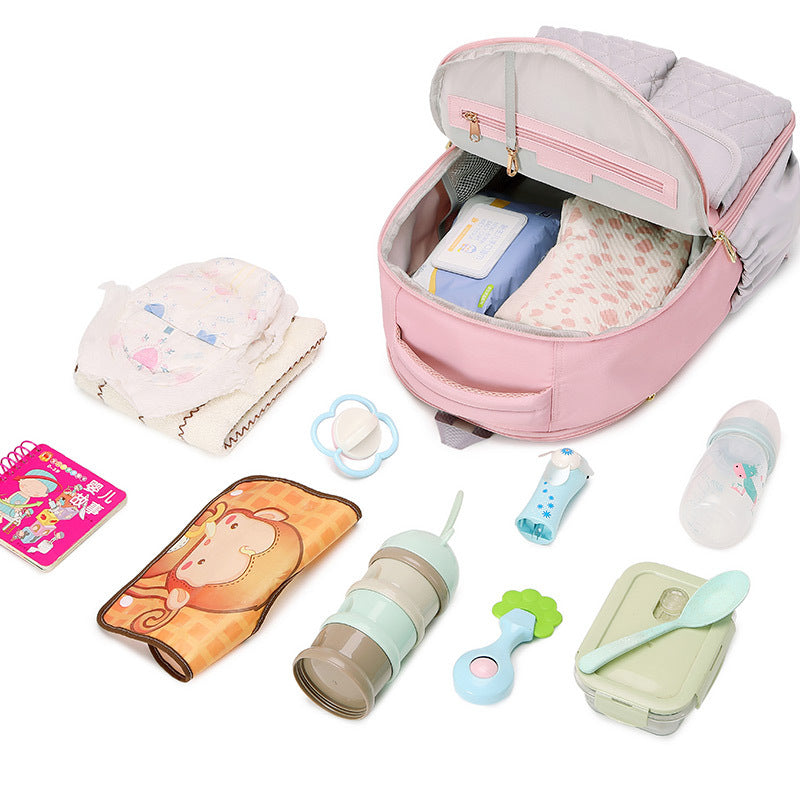 Large Capacity Mummy Baby Diaper Bag Backpack