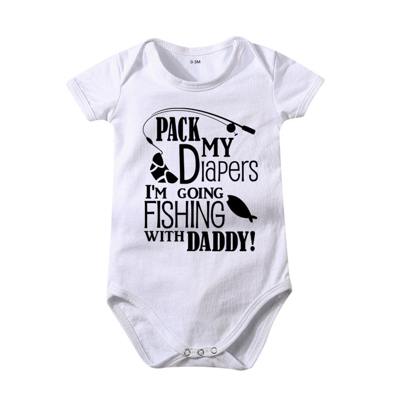 Baby Cotton Printed Bodysuit Romper