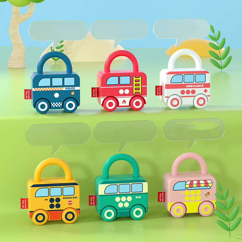 Hands-On Unlocking Cognitive Scooter Baby Toy