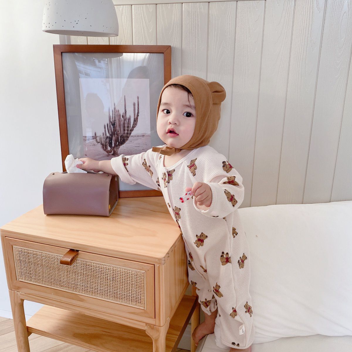 Baby One-Piece Western Style Romper Pajamas