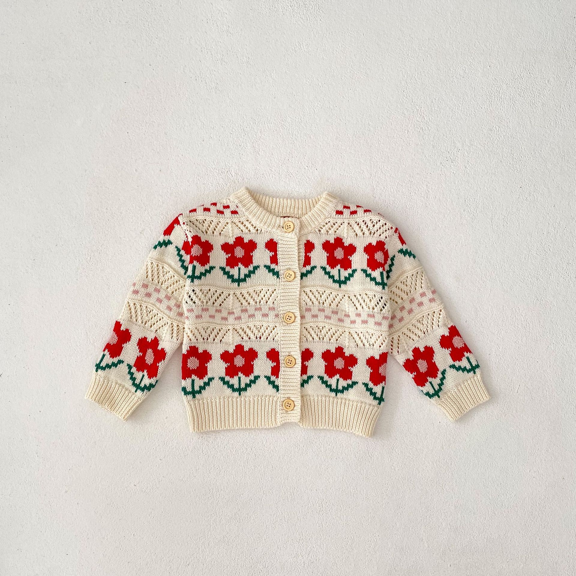 Autumn Baby Girl Sweater Cardigan