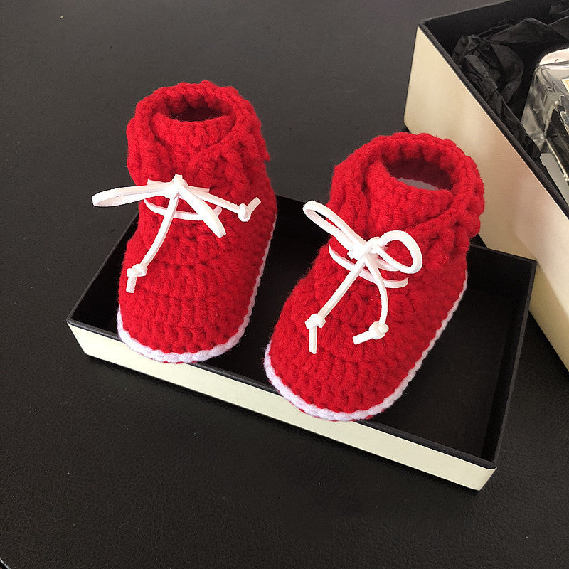 Handwoven Baby Shoes For Boys And Girls
