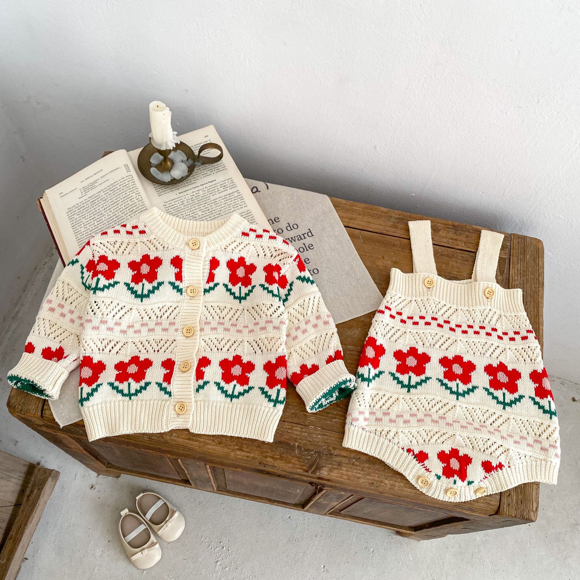 Autumn Baby Girl Sweater Cardigan