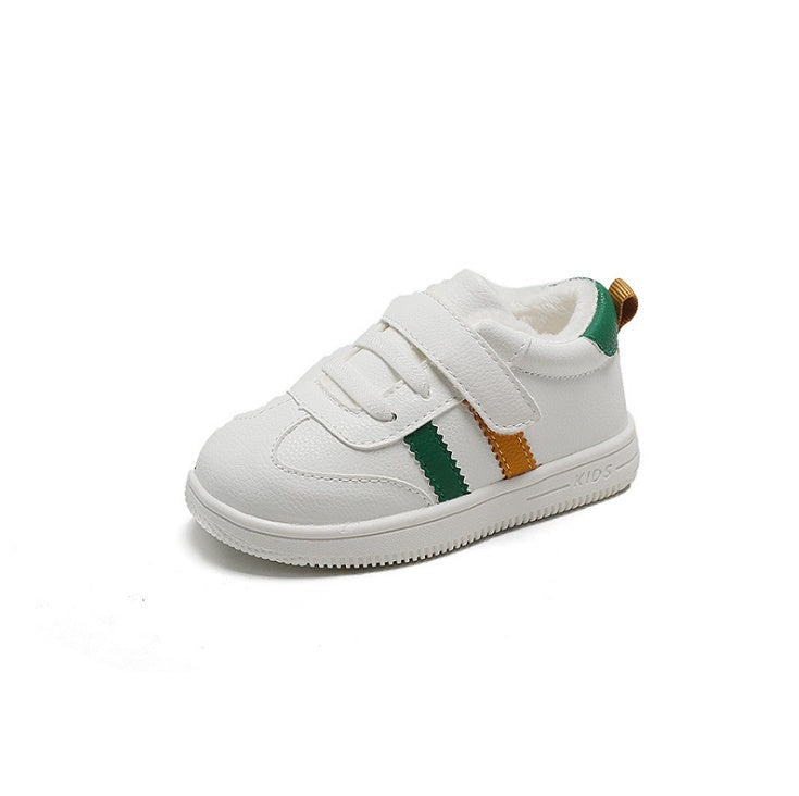Baby White Velcro Shoes