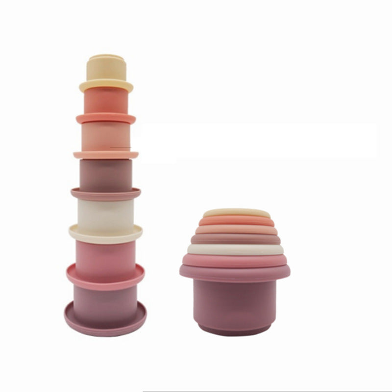 Baby Interactive Jenga Silicone Educational Toy