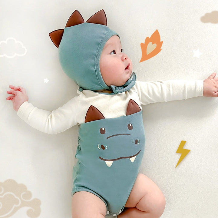 Baby Color Block Romper Suit