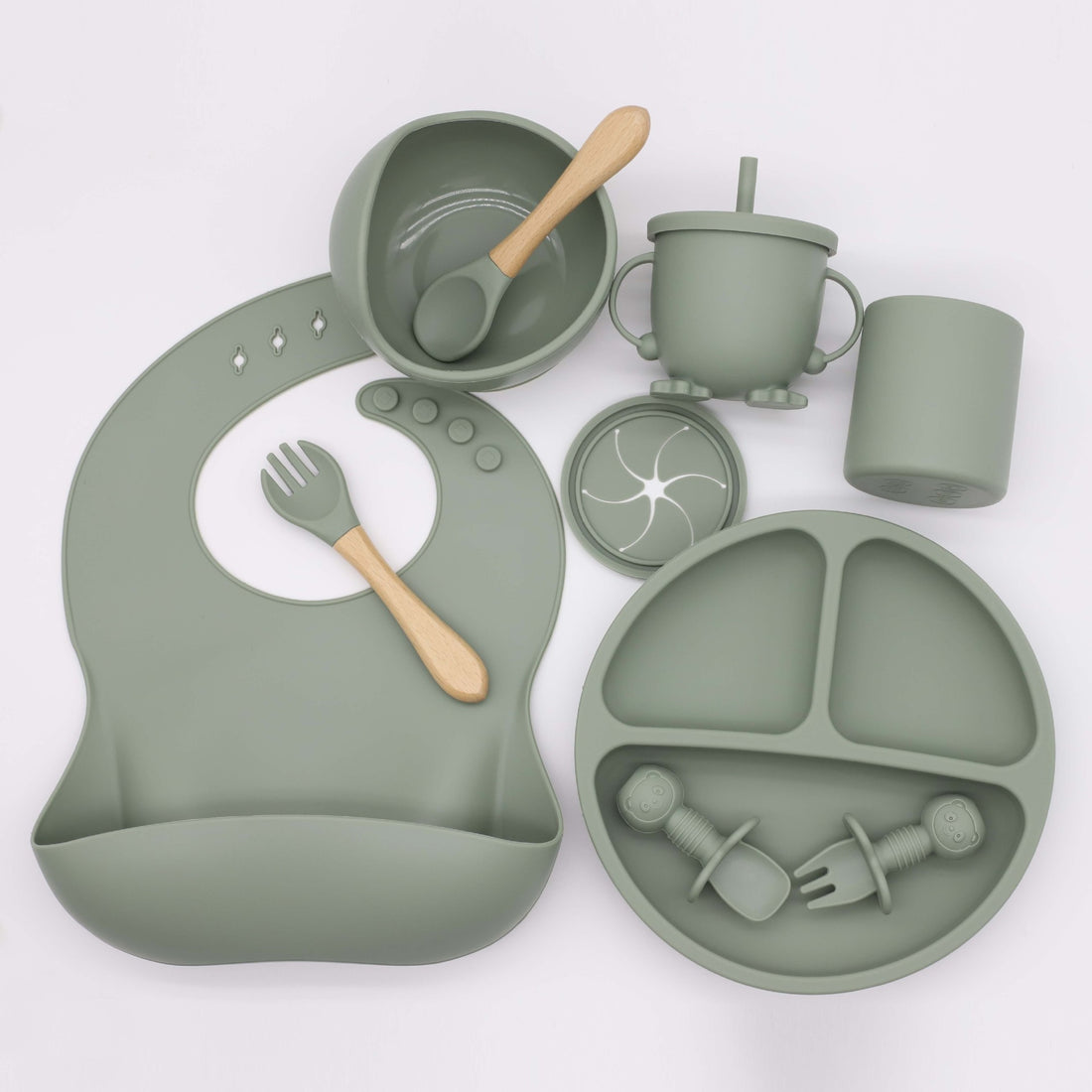 Baby Silicone Feeding Set For Complementary Food