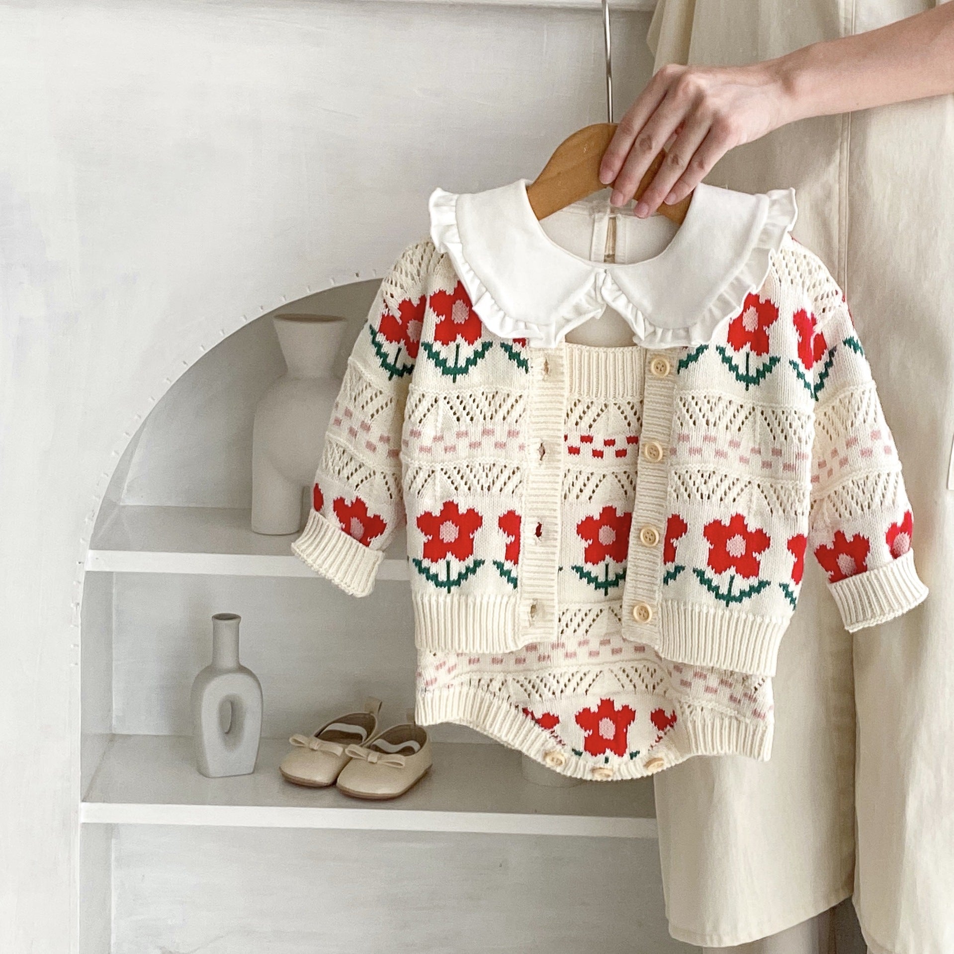 Autumn Baby Girl Sweater Cardigan