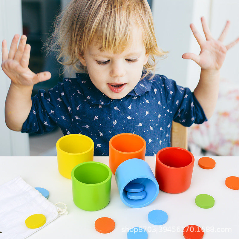 Baby Early Education Color Classification Cup Toy