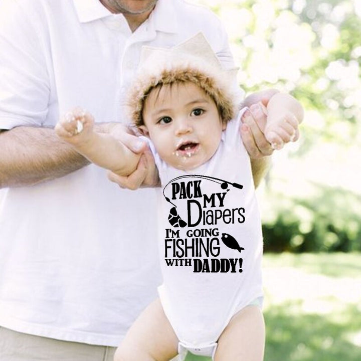 Baby Cotton Printed Bodysuit Romper