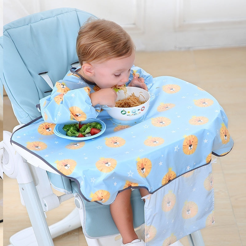 Baby Feeding Bib Cover Anti-Dirty Dining Gown