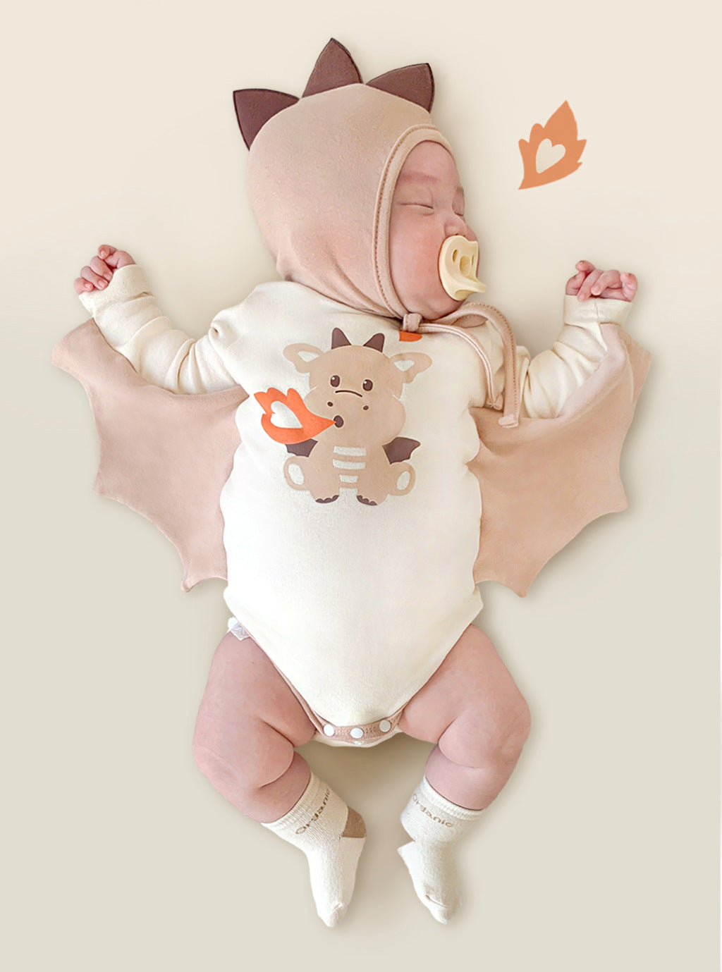 Baby Dragon Print Romper