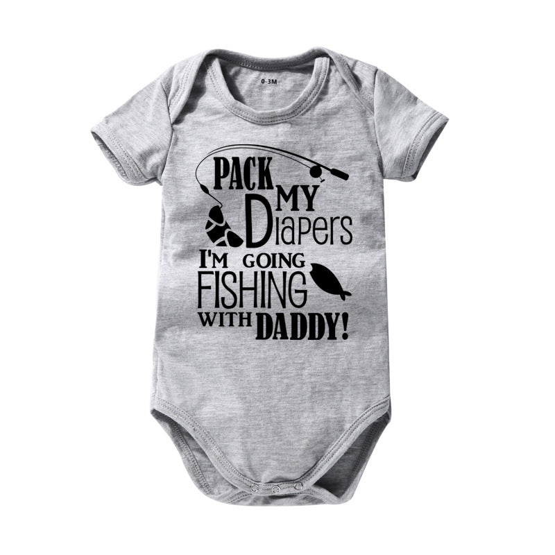 Baby Cotton Printed Bodysuit Romper
