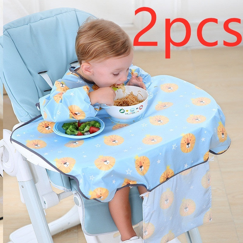 Baby Feeding Bib Cover Anti-Dirty Dining Gown
